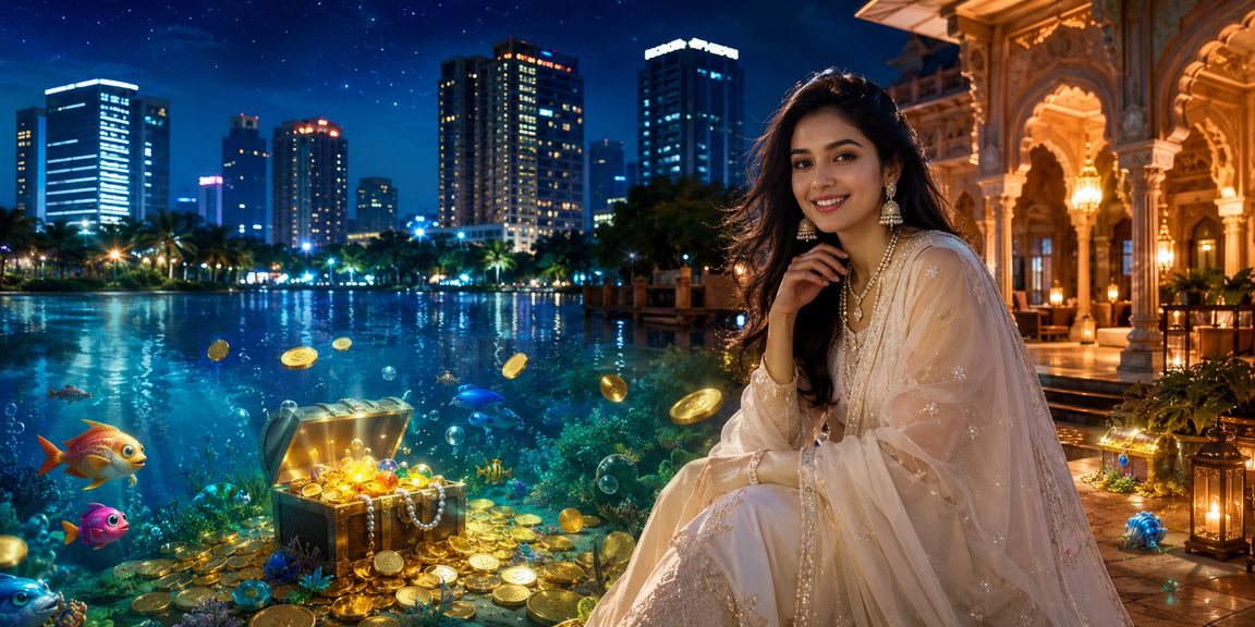 ঢাকায় ফিশিং গেম খেলে রেফারেল বোনাস উপভোগ করছেন বাংলাদেশি মডেল