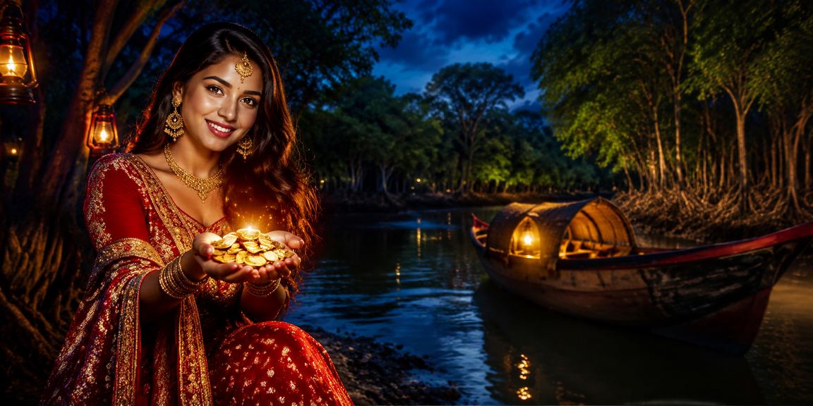 সুন্দরবনের প্রেক্ষাপটে বাংলাদেশি মডেল বিনোদন ক্যাসিনো পুরস্কার উপভোগ